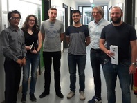 Anup K C with a small part of his research team during his reseach stay at Ludwig-Maximilians-UniversitÃ¤t MÃ¼nchen, 2018.