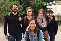Shujuang Zhang and other group members of the Institute of Biology at Freie UniversitÃ¤t Berlin during her Research Stay, 2017.