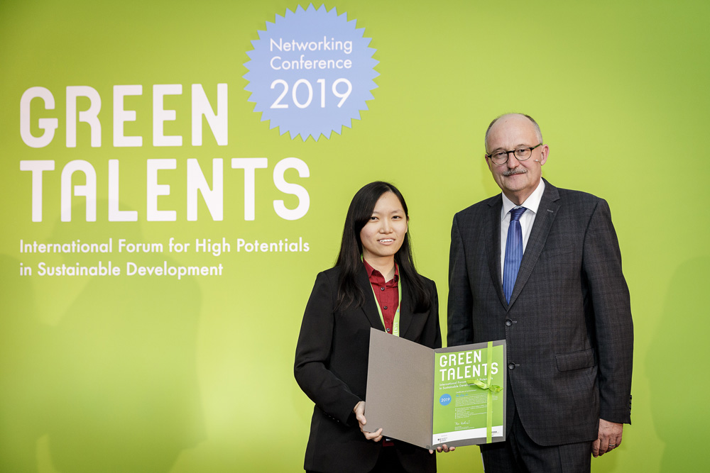 Lai Yee Qing at Green Talents 2019
