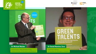 Parliamentary State Secretary Dr Michael Meister and Green Talent Dr Daniel Ramirez Zora